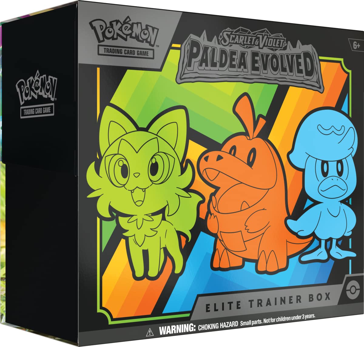 ݥ ȥ졼ǥ󥰥ɥ å&Хå Paldea Evolved Elite Trainer Box Ѹ ܸ°ʤ