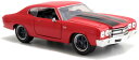 ミニカー Jada Toys シボレー シェベルSS ワイルドスピード Chevrolet Doms Chevelle SS レッド Fast & Furiou...