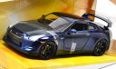 アウトレット品 JadaTOYS 1/24 FAST & FURIOUS 7 Brian's Nissan GT-R R35 Navy blue