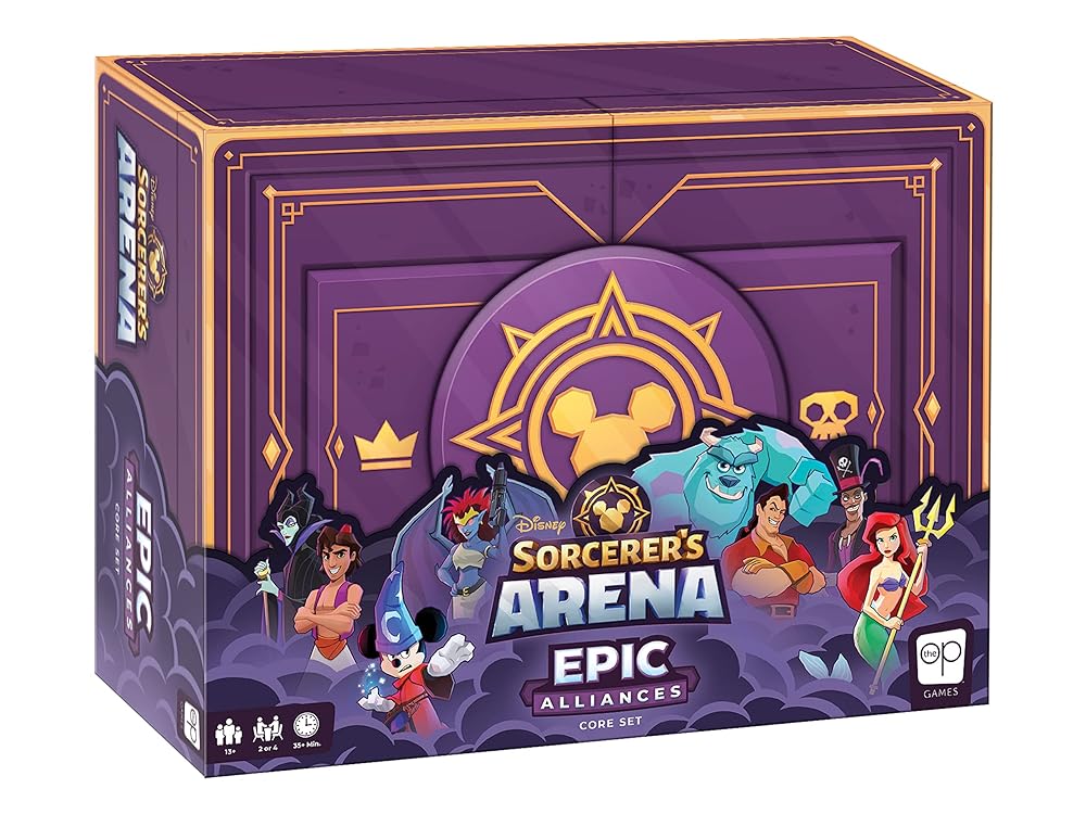 ボードゲーム Disney Sorcerer s Arena:Epic Alliances コアセット 戦略ボードゲーム 輸入英語版 日本語説明書なし
