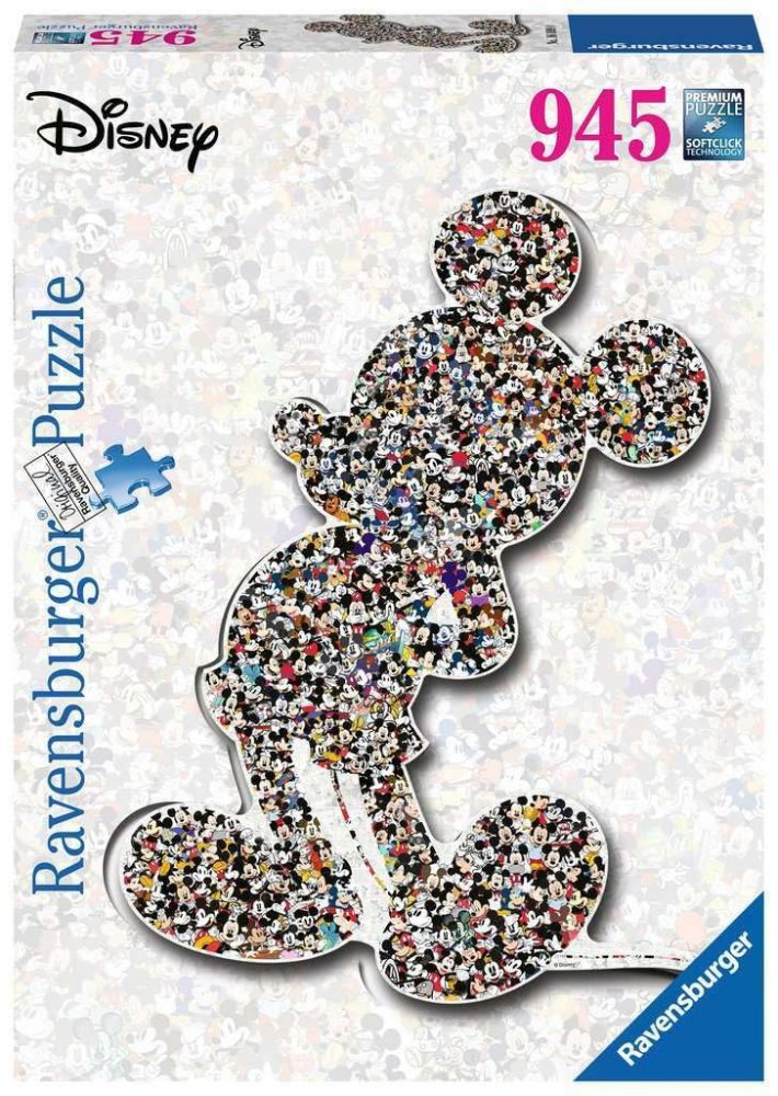 アウトレット品 ミッキーマウス 型抜きジグソーパズル 945ピース ディズニー Ravensburger 並行輸入品