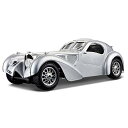 Bburago ブラーゴ ブガッティ ミニカー 1/24 アトランティック BUGATTI ATLANTIC TYPE 57SC 1936 シルバー