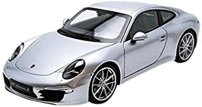 ポルシェの象徴的モデル、911カレラS（991型）の1/18スケールダイキャストモデルカーが登場。洗練されたシルバーのボディカラーが、このドイツが誇るスポーツカーの美しいフォルムを際立たせています。 空力性能を追求した流麗なボディラインに、ポルシェならではのこだわりのディテールを忠実に再現。精巧に作り込まれたヘッドライトやテールライト、ホイールなどは、本物と見紛うクオリティ。コレクションとしての価値も極めて高いアイテムです。 インテリアの再現度も驚くべきレベル。シートやダッシュボード、ステアリングなどには実車と同様のデザインが施され、リアルな質感を実現。ドアを開けて内装を眺めれば、ポルシェならではの洗練された空間を堪能できるでしょう。 ポルシェ好きの方はもちろん、スポーツカーに興味がある方にもおすすめの一品。ご自宅に飾れば、まるでアートのような美しさと存在感を味わえます。特別な日の贈り物としても、きっと喜ばれるはずです。 実車のポルシェ911カレラS（991型）は、50年以上の歴史を誇る911シリーズの中核をなすモデル。3.8リッター水平対向6気筒エンジンは、400PSもの出力を発生。PDKトランスミッションとの組み合わせにより、0-100km/h加速はわずか4.3秒を実現します。アルミニウムを多用した軽量ボディに、高剛性シャーシを組み合わせることで、レーシングカーのようなハンドリングを可能に。一方で、洗練されたデザインと上質な内装は、まさにポルシェらしいエレガンスを体現しています。911の真髄とも言える一台で、世界中のカーエンスージアストを魅了し続けています。ポルシェの象徴的モデル、911カレラS（991型）の1/18スケールダイキャストモデルカーが登場。洗練されたシルバーのボディカラーが、このドイツが誇るスポーツカーの美しいフォルムを際立たせています。 空力性能を追求した流麗なボディラインに、ポルシェならではのこだわりのディテールを忠実に再現。精巧に作り込まれたヘッドライトやテールライト、ホイールなどは、本物と見紛うクオリティ。コレクションとしての価値も極めて高いアイテムです。 インテリアの再現度も驚くべきレベル。シートやダッシュボード、ステアリングなどには実車と同様のデザインが施され、リアルな質感を実現。ドアを開けて内装を眺めれば、ポルシェならではの洗練された空間を堪能できるでしょう。 ポルシェ好きの方はもちろん、スポーツカーに興味がある方にもおすすめの一品。ご自宅に飾れば、まるでアートのような美しさと存在感を味わえます。特別な日の贈り物としても、きっと喜ばれるはずです。 実車のポルシェ911カレラS（991型）は、50年以上の歴史を誇る911シリーズの中核をなすモデル。3.8リッター水平対向6気筒エンジンは、400PSもの出力を発生。PDKトランスミッションとの組み合わせにより、0-100km/h加速はわずか4.3秒を実現します。アルミニウムを多用した軽量ボディに、高剛性シャーシを組み合わせることで、レーシングカーのようなハンドリングを可能に。一方で、洗練されたデザインと上質な内装は、まさにポルシェらしいエレガンスを体現しています。911の真髄とも言える一台で、世界中のカーエンスージアストを魅了し続けています。