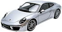 WELLY Porsche Carrera S 911 991 ポルシェ カレラ S シルバー 1/18 ミニカー