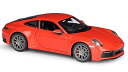アウトレット品 WELLY ウィリー ポルシェ 911 992 カレラ 4S レッド Porsche 911 992 Carrera 4S 1/24