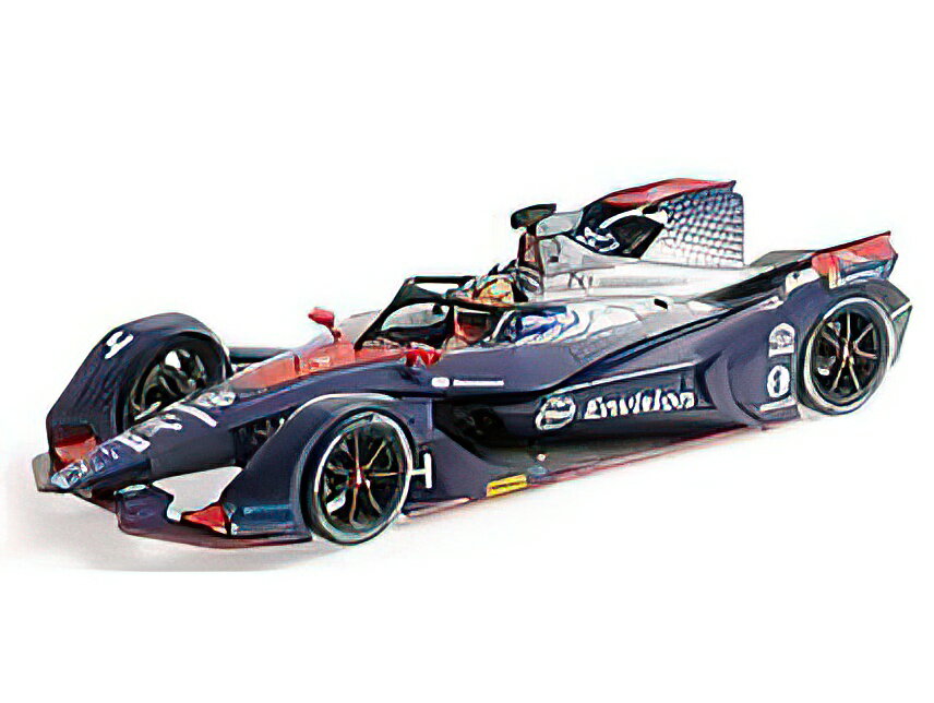 AUDI - FORMULA-E FE05 E-TRON TEAM ENVISION VIRGIN RACING N 4 SEASON 2018-2019 R.FRIJNS - MATT BLUE RED /Minichamps 1/18 ミニカー