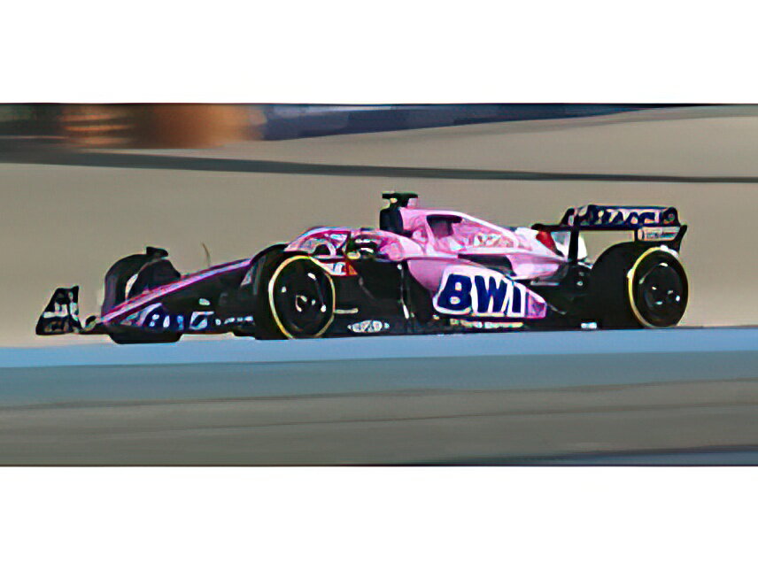 y\zRENAULT - F1 A522 TEAM ALPINE BWT N 14 BAHRAIN GP 2022 FERNANDO ALONSO - PINK /Minichamps 1/18 ~jJ[