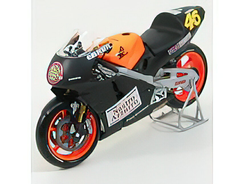 HONDA - NSR500 TEAM NASTRO AZZURRO N 46 TEST BIKE 2000 VALENTINO ROSSI - BLACK ORANGE /Minichamps 1/12 バイク ミニカー 1