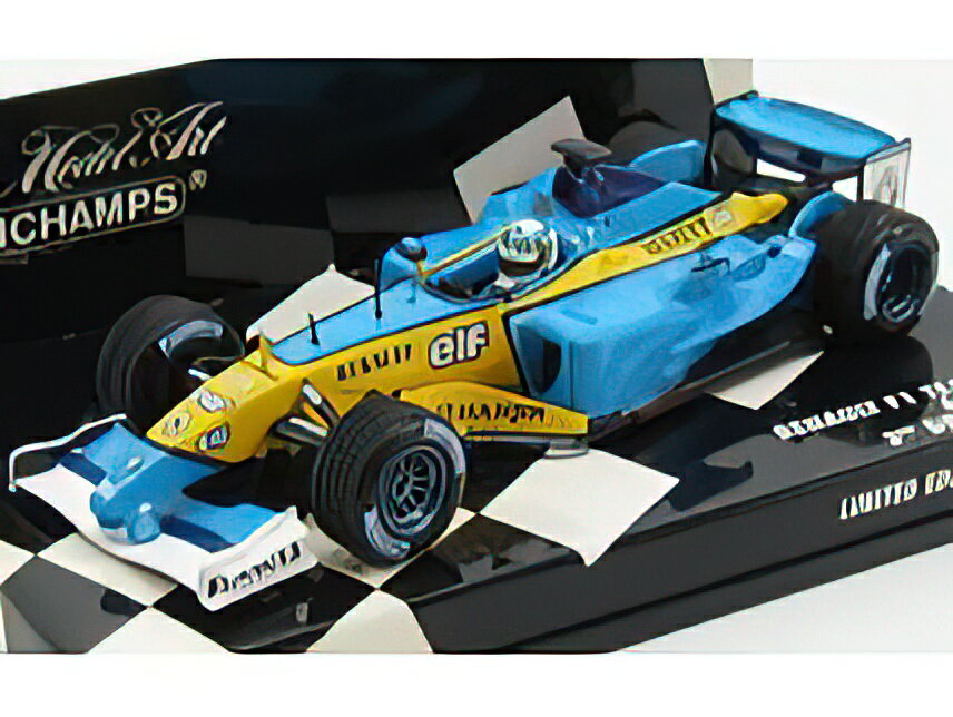 RENAULT - F1 R23 N 34 3rd DRIVER 2003 A.McNISH - LIGHT BLUE YELLOW /Minichamps 1/43 ~jJ[