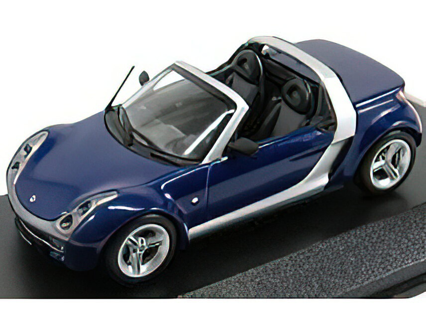 SMART - ROADSTER CABRIOLET 2003 - BLUE MET /Minichamps 1/43 ~jJ[