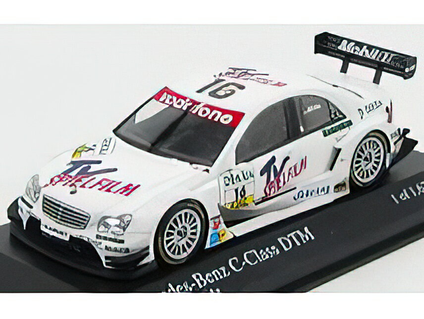 MERCEDES BENZ - C-CLASS AMG TEAM MUCKE N 16 DTM SEASON 2005 S.MUCKE - WHITE /Minichamps 1/43 �ߥ˥���