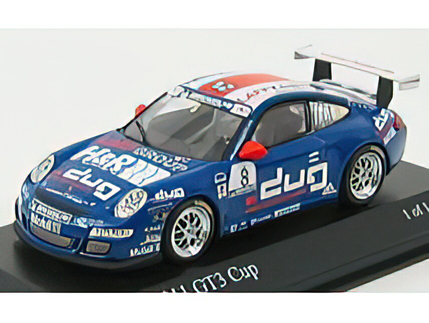 PORSCHE - 911 GT3 N 8 KONRAD MOTORSPORT SUPERCUP 2006 MICHAEL SCHREY - BLUE WHITE /Minichamps 1/43 ~jJ[