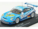 PORSCHE - 911 GT3RS N 71 24h LE MANS 2007 COLLIN - FELBERMAYR SEN. - FELBERMAYR Jr. - BLUE /Minichamps 1/43 ミニカー