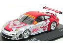 PORSCHE - 911 GT3RSR N 46 12h SEBRING 2008 VAN-OVERBEEK - PILET - LIETZ - SILVER RED /Minichamps 1/43 ミニカー