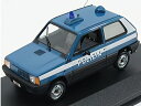 FIAT - PANDA 1980 POLIZIA - POLICE - BLUE WHITE /Minichamps 1/43 ミニカー|詳細画像
