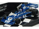 TYRRELL - F1 FORD 007 N 4 SEASON 1975 P.DEPAILLER - BLUETTE /Minichamps 1/43 ミニカー