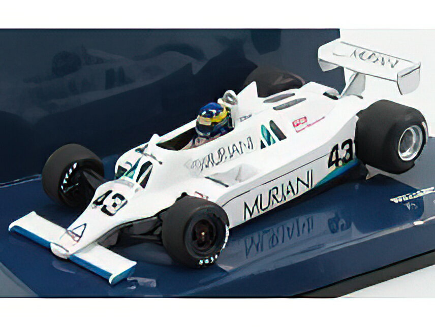 WILLIAMS - F1 FW07 FORD N 43 BRITISH GP 1980 D.WILSON - WHITE /Minichamps 1/43 ~jJ[