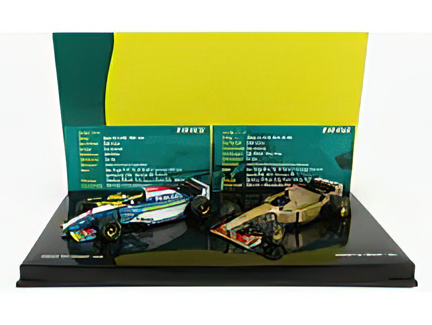 Rakuten - JORDAN - F1 SET 2X JORDAN 1995 & 1996 - WHITE BLUE GOLD MET /Minichamps 1/43 ミニカー