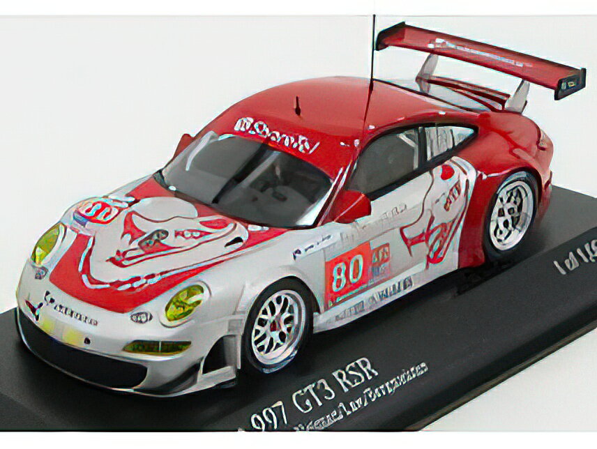 饹ȥۥӡ㤨PORSCHE - 911 997 GT3 RSR 4.0L TEAM FLYING LIZARD MOTORSPORTS N 80 24h LE MANS 2010 S.NEIMAN - D.LAW - J.BERGMEISTER - RED SILVER /Minichamps 1/43 ߥ˥פβǤʤ10,700ߤˤʤޤ