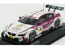 BMW - 3-SERIES M3 TEAM RMG N 16 SEASON DTM 2013 A.PRIAULX - WHITE PINK /Minichamps 1/43 ミニカー