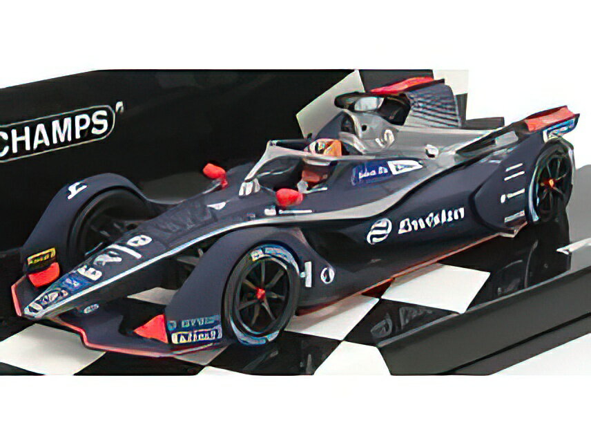 AUDI - FORMULA-E E-TRON FE06 TEAM ENVISION VIRGIN RACING N 4 SEASON 2019-2020 R.FRIJNS - MATT BLUE SILVER /Minichamps 1/43 ミニカー