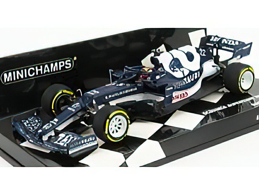 ALPHA TAURI - F1 AT02 HONDA RA620H TEAM ALPHA TAURI N 22 BAHRAIN GP 2021 YUKI TSUNODA - WHITE BLUE /Minichamps 1/43 ߥ˥