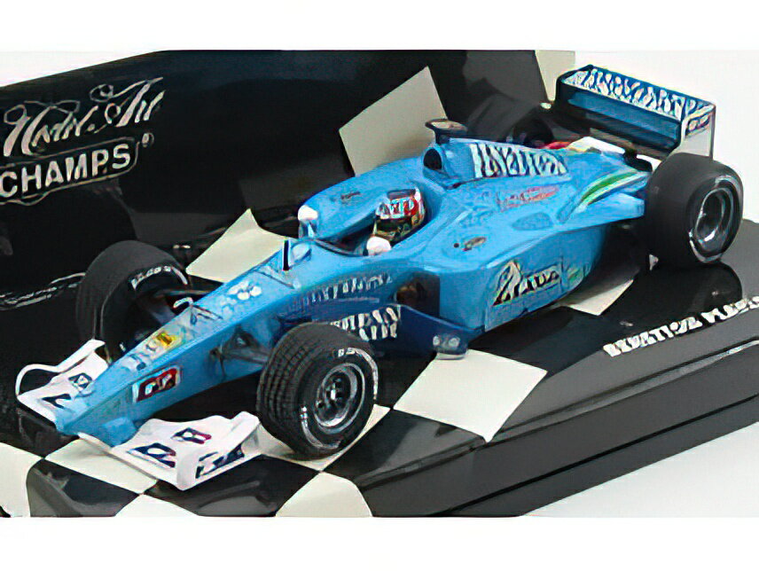 BENETTON - F1 B200 N 12 SEASON 2000 A.WURZ - LIGHT BLUE /Minichamps 1/43 ミニカー