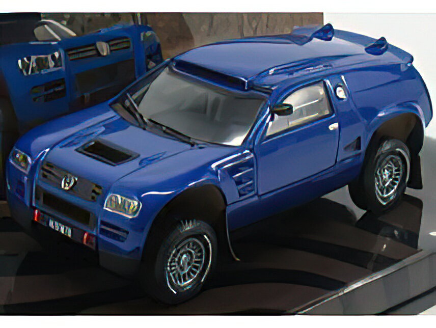 VOLKSWAGEN - RACE TOUAREG HOMOLOGATION VERSION 2003 - BLUE MET /Minichamps 1/43 ߥ˥