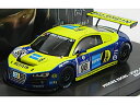 AUDI - R8 LMS TEAM PHOENIX RACING STUCK N 98 ADAC 24h NURBURGRING 2009 BIELA - PIRRO - FAESSLER - YELLOW BLUE /Minichamps 1/43 ミニカー