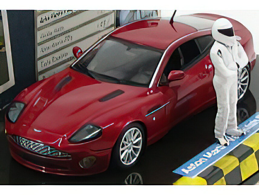 ASTON MARTIN - VANQUISH S 2004 - TOP GEAR WITH FIGURES - RED MET /Minichamps 1/43 ミニカー