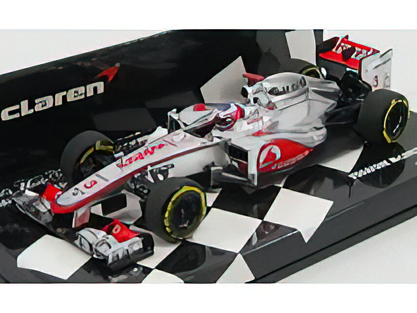 McLAREN - F1 MP4-27 MERCEDES N 3 RACE VERSION 2012 JENSON BUTTON - SILVER RED /M...