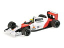 【予約】2023年発売予定McLAREN - F1 MP4/6 N 1 AYRTON SENNA SEASON 1991 WORLD CHAMPION - WHITE RED /Minichamps 1/43 ミニカー