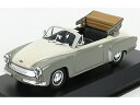 WARTBURG - A311 CABRIOLET 1958 - GREY WHITE /Minichamps 1/43 ミニカー