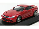 MERCEDES BENZ - SL-CLASS SL65 AMG (R230) V12 BITURBO 2009 - RED /Minichamps 1/43 ミニカー