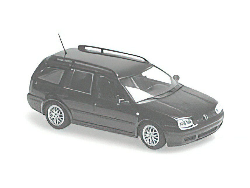 y\z2023N\VOLKSWAGEN - GOLF IV VARIANT SW STATION WAGON 1999 - DARK GREEN MET /Minichamps 1/43 ~jJ[