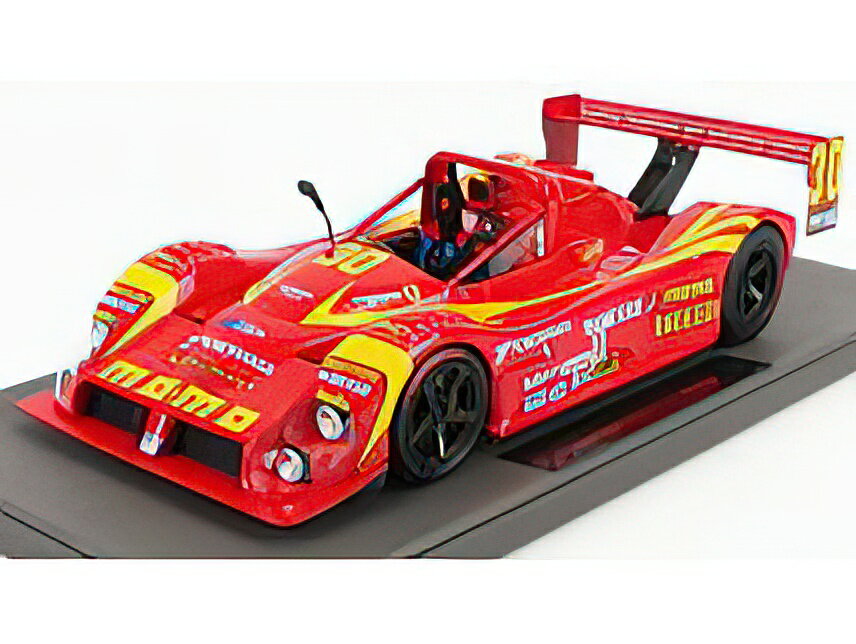 【予約】FERRARI - F333 SP/98 F310E 4.0L V12 TEAM MOMO DORAN MORETTI RACING N 30 24h DAYTONA 1998 G.MORETTI - M.BALDI - A.LUYENDYK - D.THEYS - RED YELLOW /TOPMARQUES 1/18 ミニカー