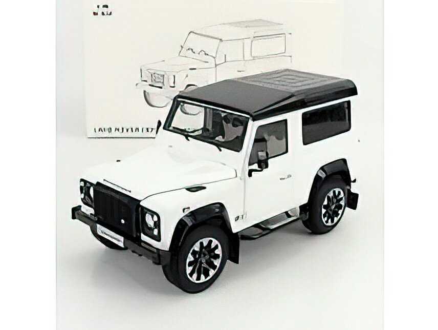 LAND ROVER - DEFENDER 90 WORKS V8 70th EDITION 2018 - WHITE /LCD 1/18ミニカー