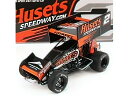 FORD USA - TEAM HUSETS N 2 SPRINT CAR SERIES SEASON 2021 D.GRAVEL - BLACK ORANGE /ACME 1/18 ミニカー