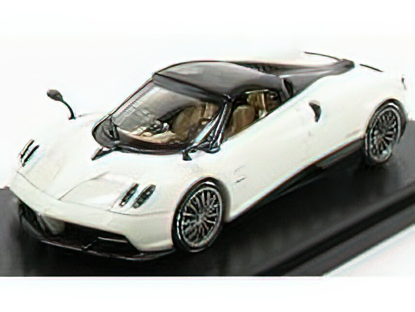 PAGANI - HUAYRA ROADSTER 2017 - WHITE /ALMOST-REAL 1/43 ミニカー