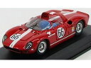 FERRARI - 365P SPIDER N 66 1000km MONZA 1965 MULLER - SPYCHIGER - RED /ART-MODELART-MODEL 1/43ミニカー