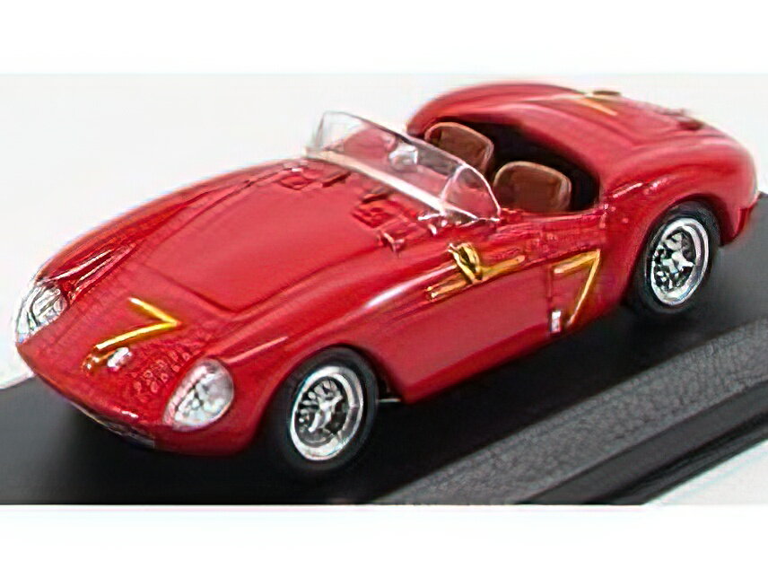 FERRARI - 500 MONDIAL SPIDER N 7 SANTA BARBARA 1955 B.KELSEY - RED /ART-MODELART-MODEL 1/43ミニカー