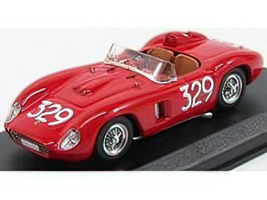 FERRARI - 500TR SPIDER ch.0608 N 329 GIRO DI SICILIA 1957 G.MUNARON - RED /ART-MODELART-MODEL 1/43ミニカー