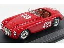 FERRARI - 166MM BARCHETTA SPIDER Ch.0034 N 423 WINNER GIRO DI SICILIA 1952 MARZOTTO - MARINI - RED /ART-MODELART-MODEL 1/43ミニカー