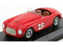 FERRARI - 166 TOURING BARCHETTA N 25 WINNER PALM SPRINGS 1951 M.LEWIS - RED /ART-MODELART-MODEL 1/43ミニカー