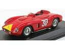 FERRARI - 500TR SPIDER ch.0610 N 317 GIRO DI SICILIA 1956 G.STARRABBA - RED YELLOW /ART-MODELART-MODEL 1/43ミニカー(3)