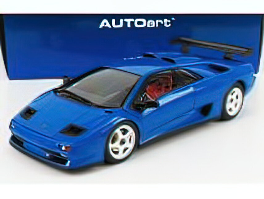 LAMBORGHINI - DIABLO SVR 1996 - BLUE LE MANS /Autoart 1/18 ミニカー