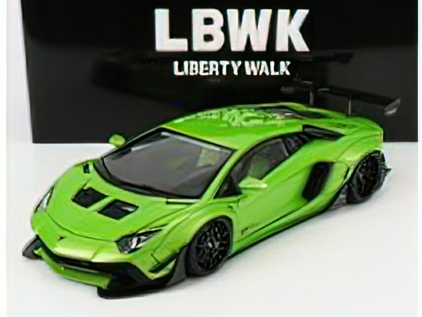 LAMBORGHINI - AVENTADOR LIBERTY WALK 2017 - PEARL GREEN /Autoart 1/18 ~jJ[