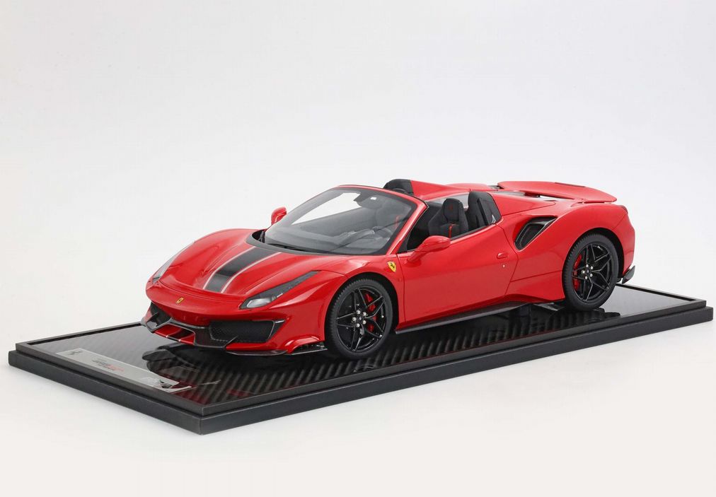 FERRARI 488 PISTA ���ѥ����� 2018 �ǥ����ץ쥤�������� ���å����륵 ��å�/ BBR 1/12 30�����