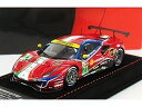 FERRARI - 488 GTE EVO 3.9L TURBO V8 TEAM AF CORSE N 71 LMGTE PRO CLASS 24h LE MANS 2020 S.BIRD - M.MOLINA - D.RIGON - CON VETRINA - WITH SHOWCASE - RED WHITE BLUE /BBR 1/43 ミニカー