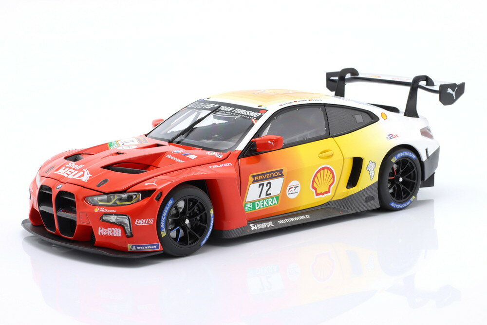 ��ͽ���BMW 4 SERIES M4 GT3 ������ BMW RMG 72��� 2024ǯ �˥��֥륯���24���� 3�� ��å�/��������/�ۥ磻��/ M...